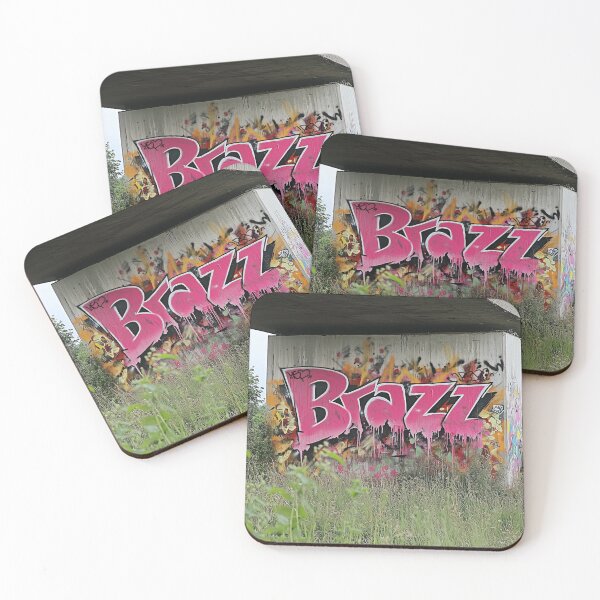 Item preview, Graffiti - Brazz - Pink Under Bridge (Original) designed and sold by Brazz Official.