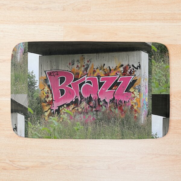 Item preview, Graffiti - Brazz - Pink Under Bridge (Original) designed and sold by Brazz Official.