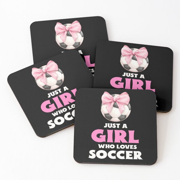 Item preview, Just a Girl who Loves Soccer designed and sold by 87-Aesthetics.