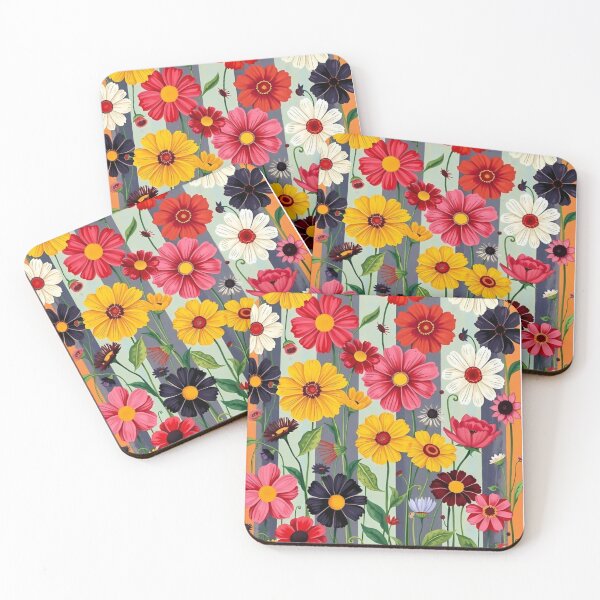 Item preview, Floral Symphony – Colorful Wildflower Bloom designed and sold by SparkyBamBam.