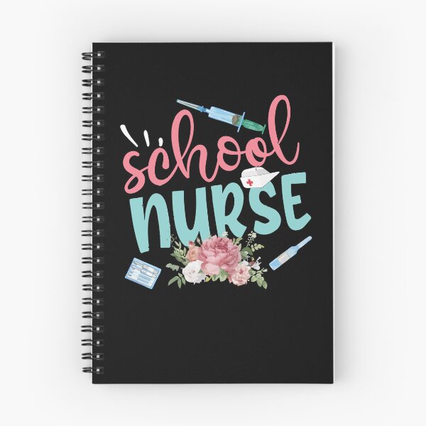 Aperçu de l'œuvre Fleurs d'injection de stéthoscope d'infirmière scolaire drôle créée et vendue par Dressed For  Duty.