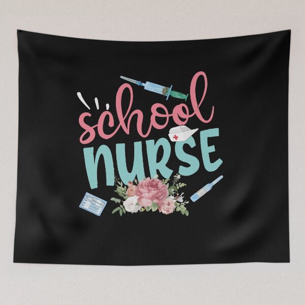 Item preview, Funny School Nurse Stethoscope Injection Flowers designed and sold by Dressed For  Duty.