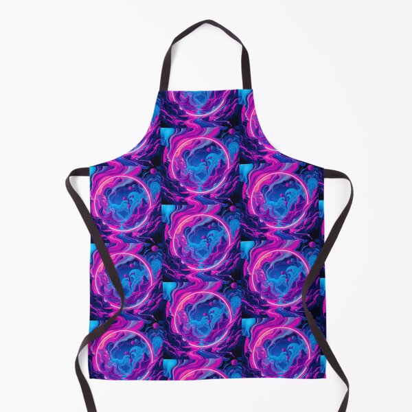 Item preview, Fantastic Neon Art Worlds Digital Odyssey Cyberpunk Surreal designed and sold by ART ATTACK ZONE.