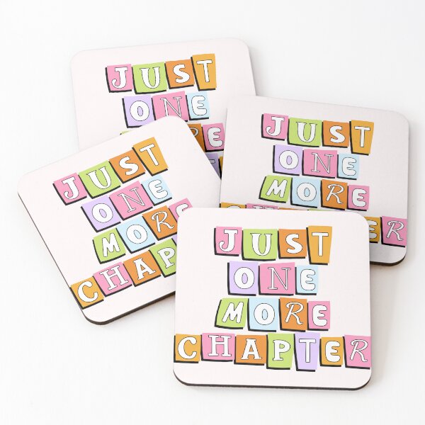 Item preview, Just One More Chapter designed and sold by the bookish shop.
