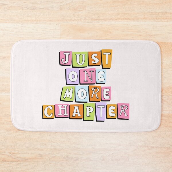 Item preview, Just One More Chapter designed and sold by the bookish shop.