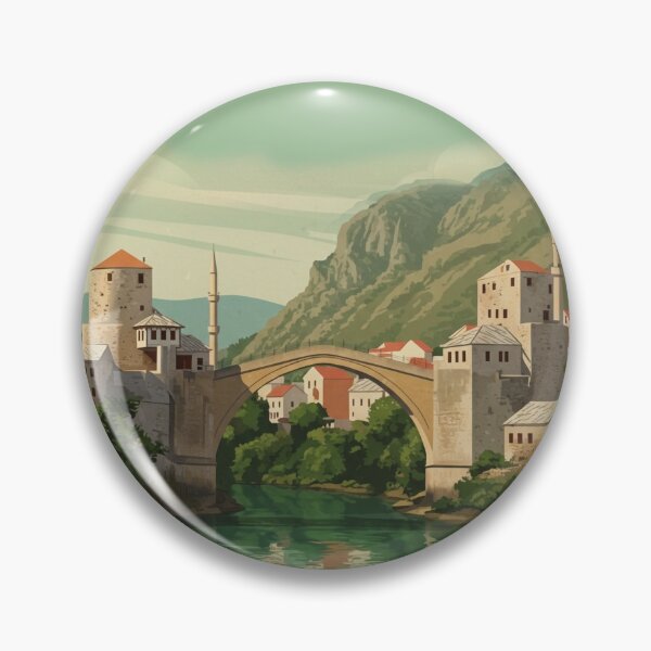 Item preview, Old bridge Mostar city designed and sold by TrendSh0p.
