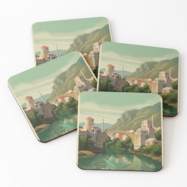 Item preview, Old bridge Mostar city designed and sold by TrendSh0p.