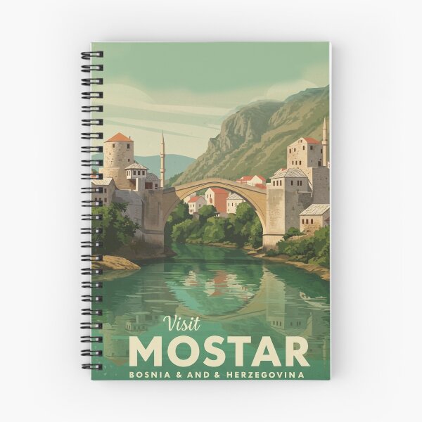 Item preview, Old bridge Mostar city designed and sold by TrendSh0p.
