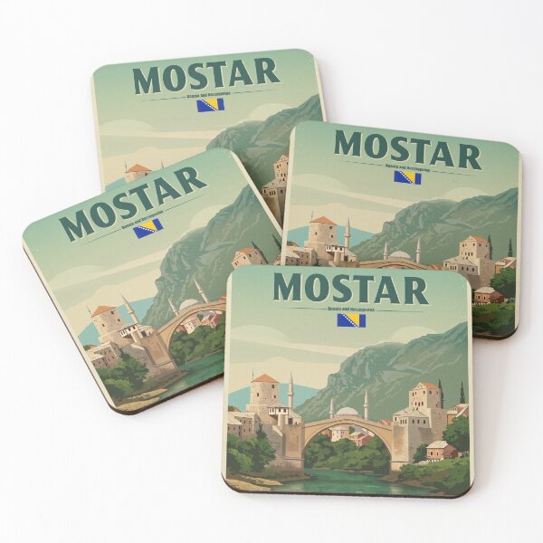 Item preview, Old bridge Mostar city designed and sold by TrendSh0p.
