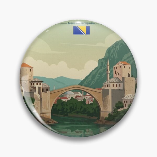 Item preview, Old bridge Mostar city designed and sold by TrendSh0p.