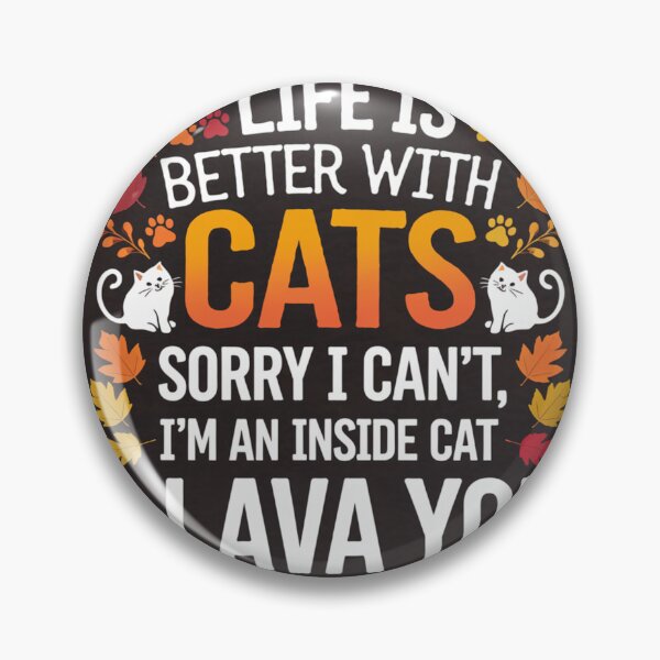 Item preview, Life is Better with Cats - Cat Lover's Inspirational Quote Tee designed and sold by joanwatson45.