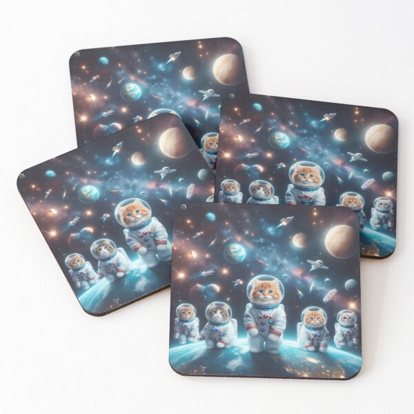 Item preview, AstroKitties designed and sold by Kunst Uit Delfzijl.