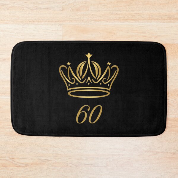 Item preview, 60 Years of Age, King or Queen with Golden Crown,  Royalty  designed and sold by AASparksDesigns.