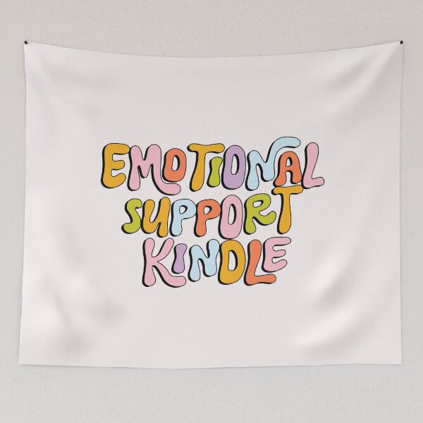 Item preview, Emotional Support Kindle designed and sold by the bookish shop.