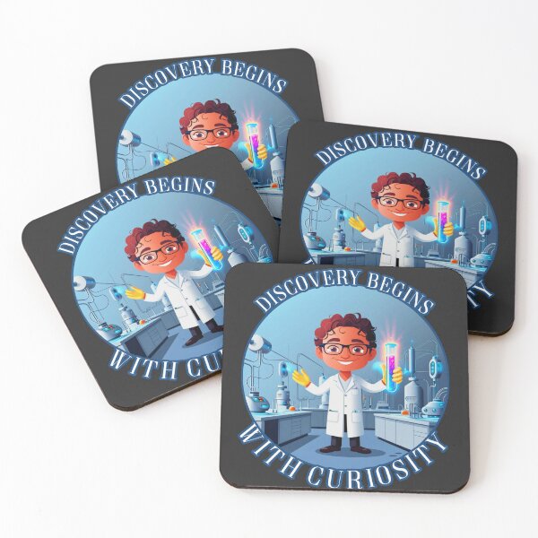Item preview, Discovery Begins with Curiosity designed and sold by Migiteart.