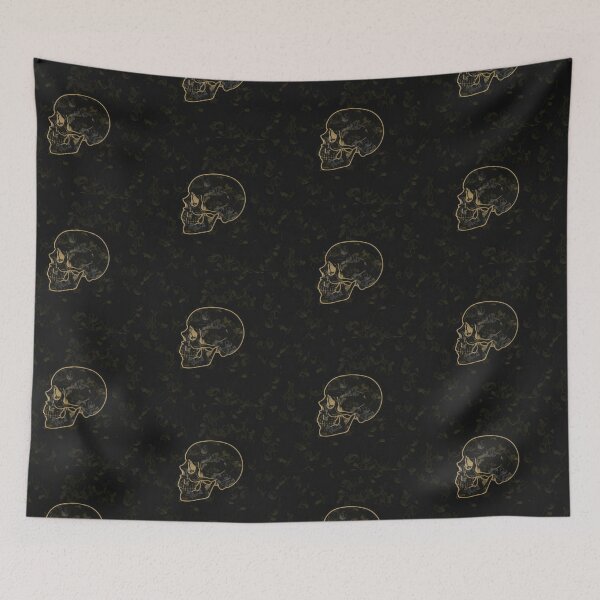 Item preview, Gold Skull designed and sold by MillieLissow.