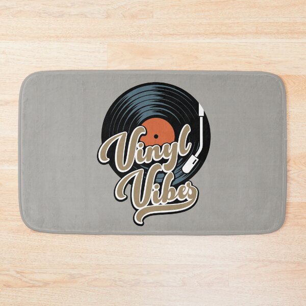 Item preview, Vinyl Vibes - retro vinyl record design designed and sold by ArthousePromos.