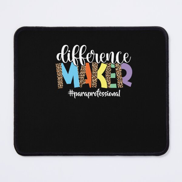 Item preview, Difference Maker Paraprofessional Leopard Teacher Aide designed and sold by Dressed For  Duty.