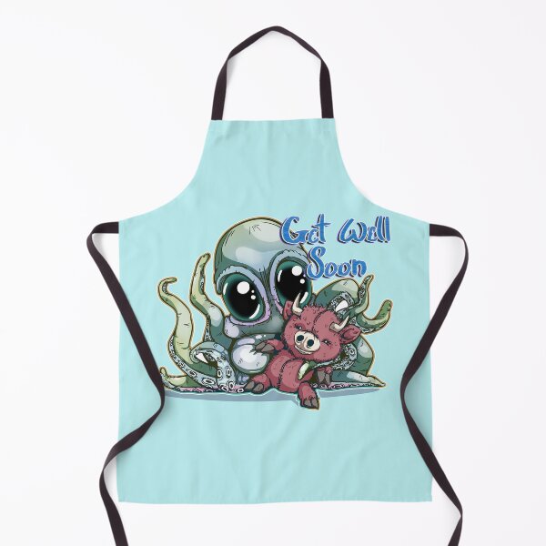 Item preview, Baby Octopus with Highland Cow Stuffie: Get Well Soon designed and sold by iduzarts.