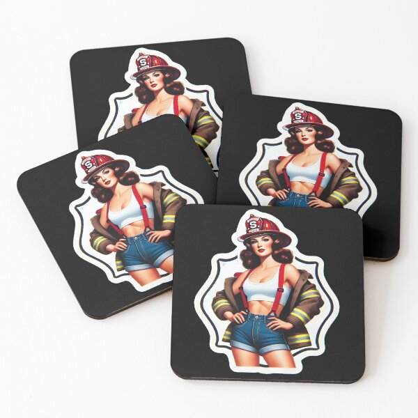 Item preview, Pinup Firefighter designed and sold by PinUpPizzazz.