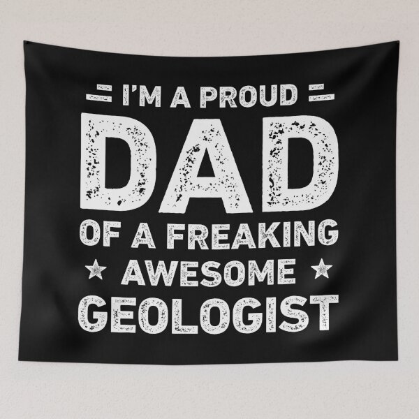Item preview, Proud Dad Of A Freaking Awesome Geologist Funny Geologist designed and sold by RareBunny.