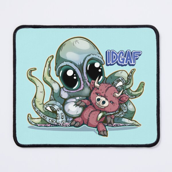 Item preview, Baby Octopus with Highland Cow Stuffie: IDGAF designed and sold by iduzarts.