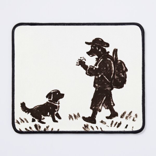Item preview, A Joyful Golden Retriever Playing Fetch designed and sold by SunkenCost.