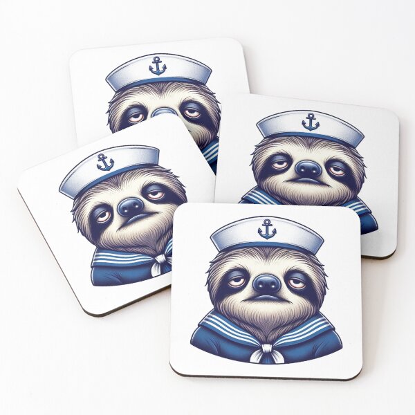 Item preview, Marine sloth designed and sold by 506DesignsCR.