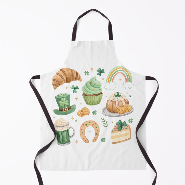 Item preview, A0748 Shamrock Concha – Cute St. Patrick’s Day Mexican Pan Dulce Digital Art for POD, Apparel, and Home Decor designed and sold by angieart68.