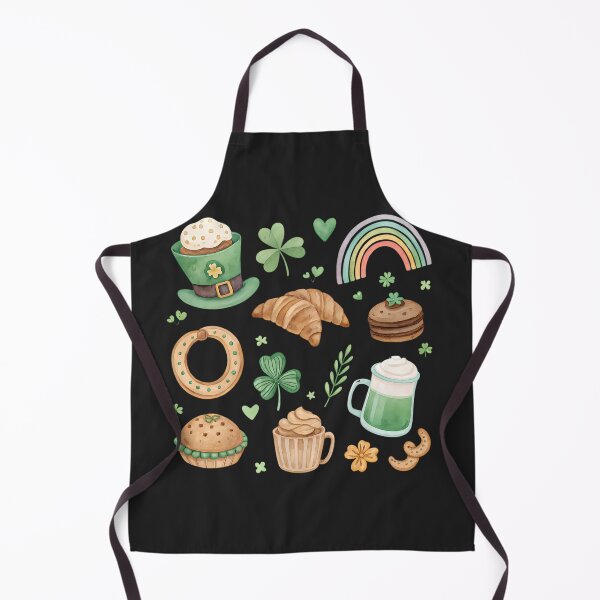 Item preview, A0748 Shamrock Concha – Cute St. Patrick’s Day Mexican Pan Dulce Digital Art for POD, Apparel, and Home Decor designed and sold by angieart68.