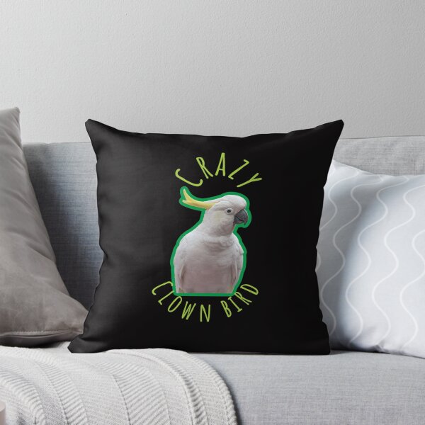 Item preview, Crazy Clown Bird (green letters) designed and sold by artisticoping.