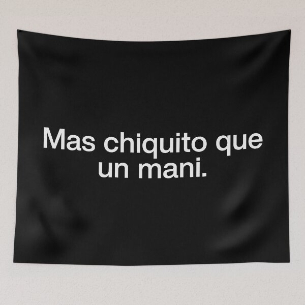 Item preview, Mas chiquito que un mani. designed and sold by TropiCol Creations.