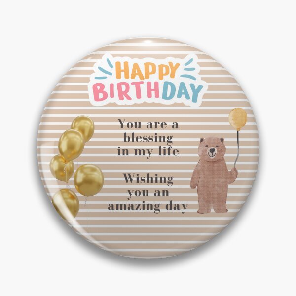 Item preview, Free Msg Insert (HBD) designed and sold by TokyoChick.