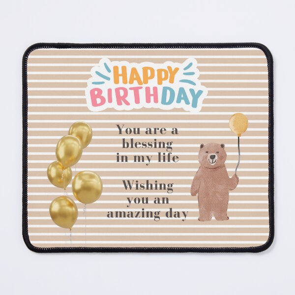 Item preview, Free Msg Insert (HBD) designed and sold by TokyoChick.
