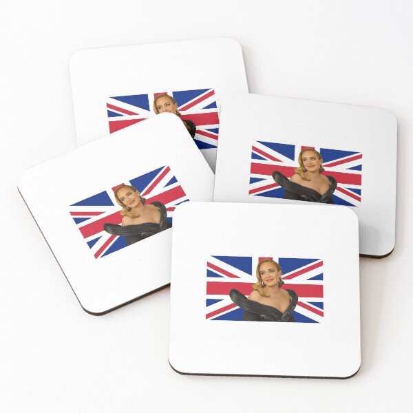 Item preview, Adele and British Flag designed and sold by LDW.