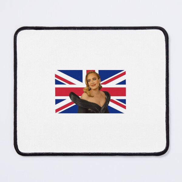 Item preview, Adele and British Flag designed and sold by LDW.
