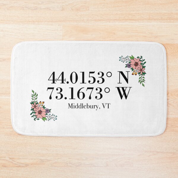 Item preview, Middlebury, VT Coordinates designed and sold by mynameisliana.