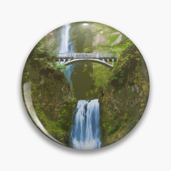 Item preview, Multnomah Falls Poster designed and sold by pwa25.