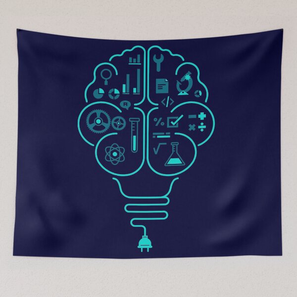 Item preview, big idea creative thinking, light bulb human brain designed and sold by NiamLab.