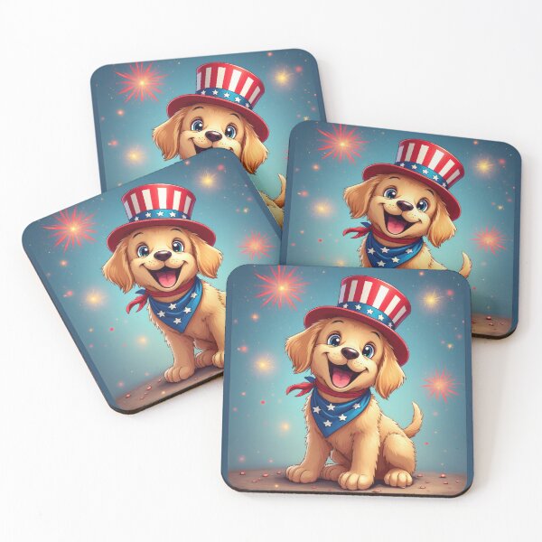 Item preview, Patriotic Pup Parade (4th of July) designed and sold by duke818.