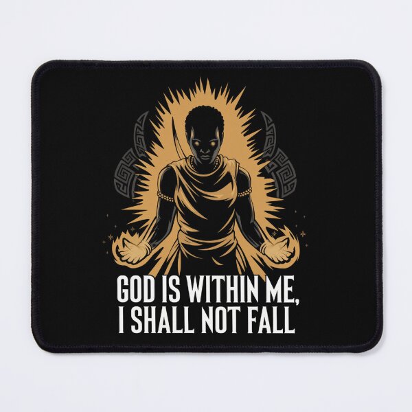 Item preview, God Is Within Me, I Shall Not Fall A Great Gift Idea For Him/Her designed and sold by mygiftideas.