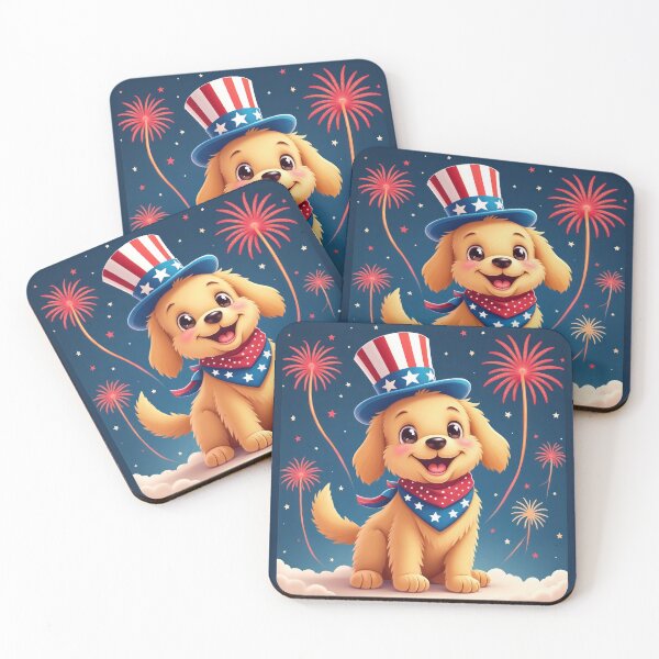 Item preview, Patriotic Pup Parade (4th of July) designed and sold by duke818.