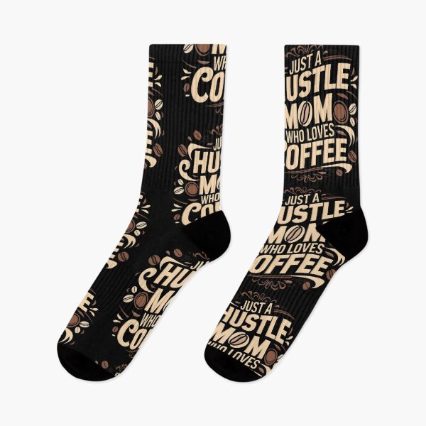 Item preview, Just A Hustle Mom Who Loves Coffee  designed and sold by PlanetMarker.