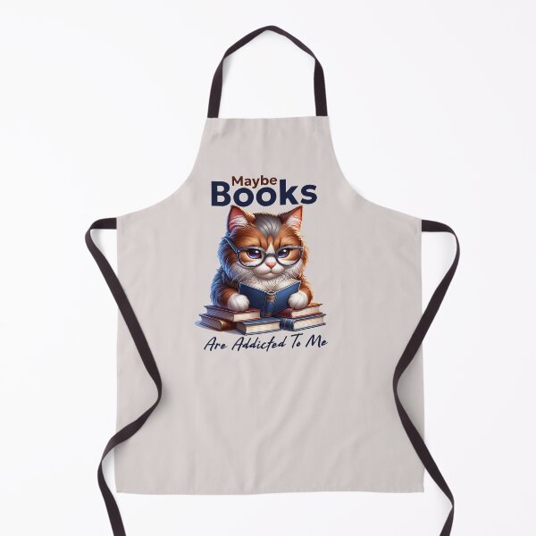 Item preview, Maybe Books are Addicted to Me designed and sold by InspireGlow.