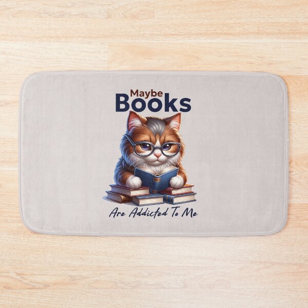 Item preview,  Maybe Books are Addicted to Me designed and sold by InspireGlow.