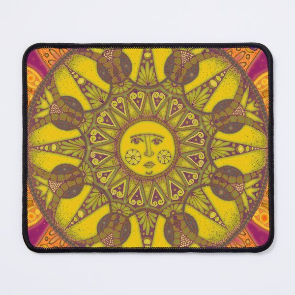 Item preview, Brother Sun Mandala designed and sold by bondglassdesign.