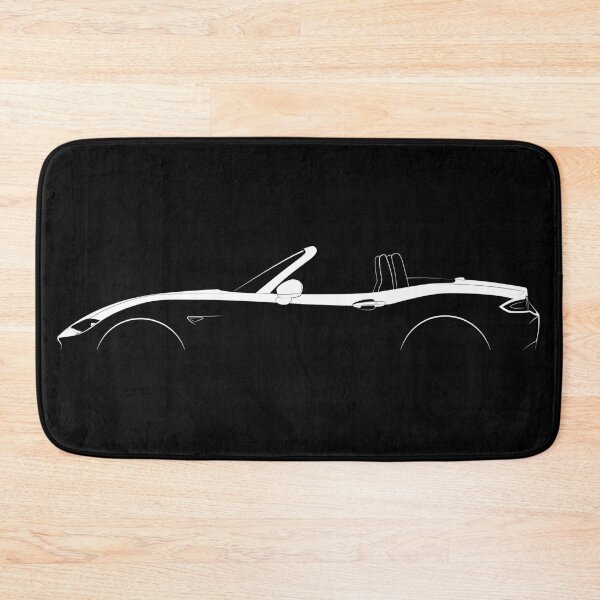 Item preview, MX-5 Miata ND (White) designed and sold by Car Silhouettes.