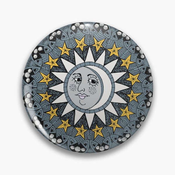 Item preview, Sister Moon Mandala designed and sold by bondglassdesign.