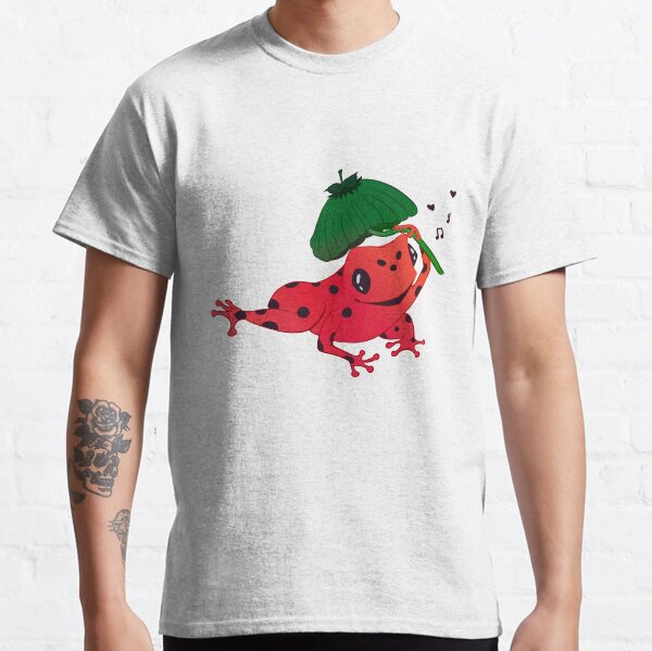 Aperçu de l'œuvre Grenouille joyeuse en train de faire son jogging créée et vendue par ashiearts.