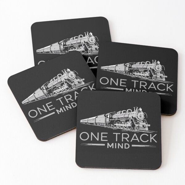 Item preview, One Track Mind | Funny Train & Locomotive Lover designed and sold by tmerchtrends.
